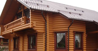 Строительство дома из оцилиндрованного бревна в Елизово - от 134160 рублей